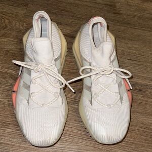 Adidas Originals NMD\_S1 shoes in the "Cloud White/Coral Fusion size - 9